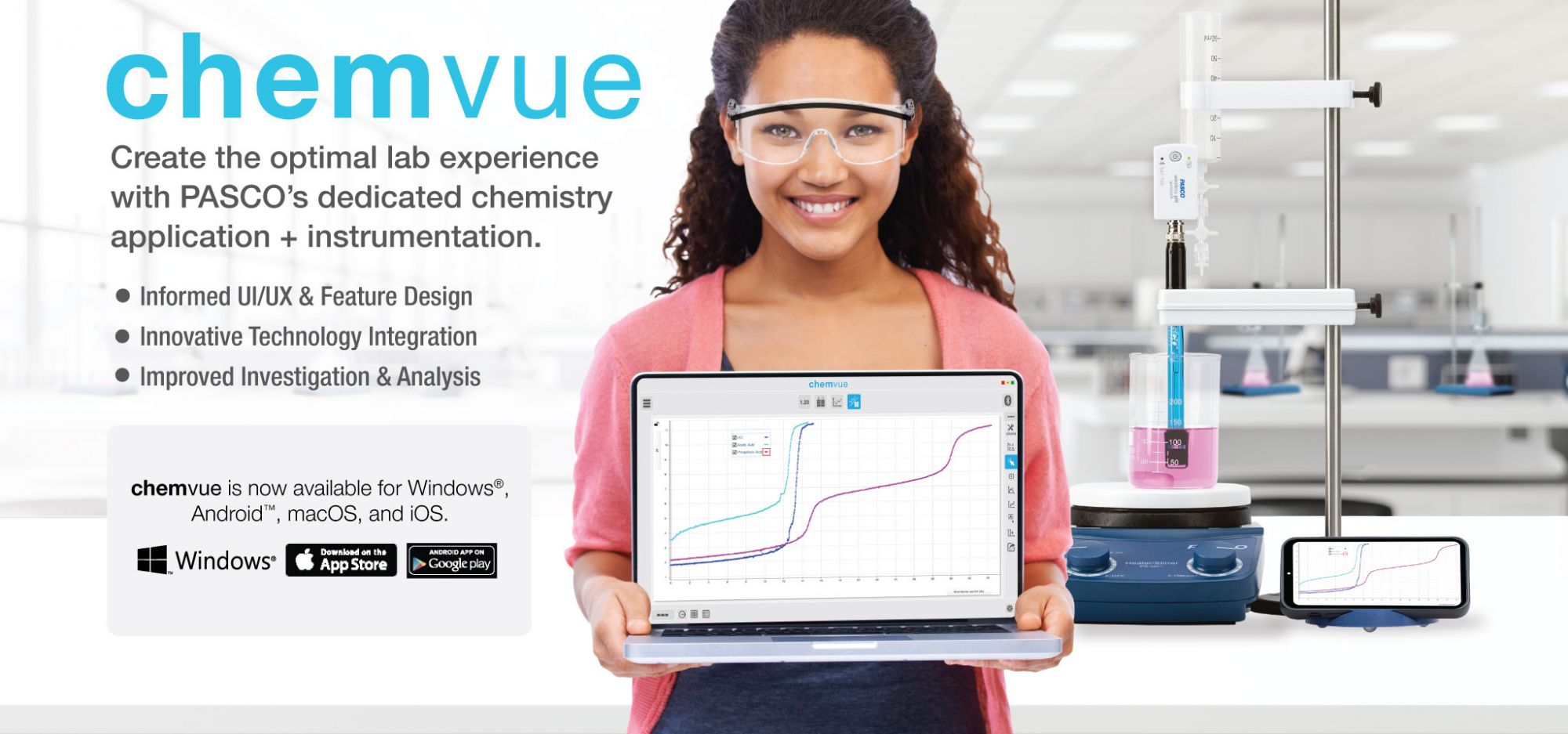 PASCO Chemvue Software