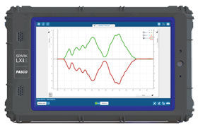 PASCO Spark LXi Datalogger Top View
