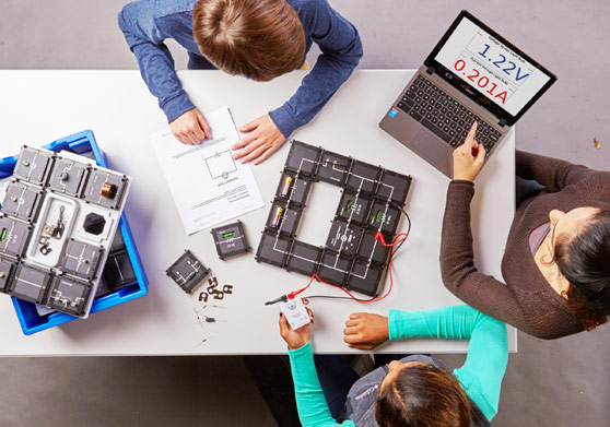 PASCO’s Modular Circuits Kit in Use