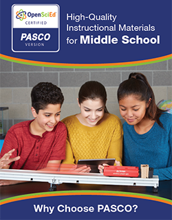 OpenSciEd Middle School Brochure