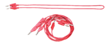 Banana Plug Cord-Red (5 Pack)