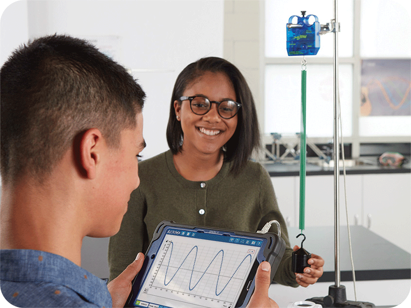 Harmonic motion experiment