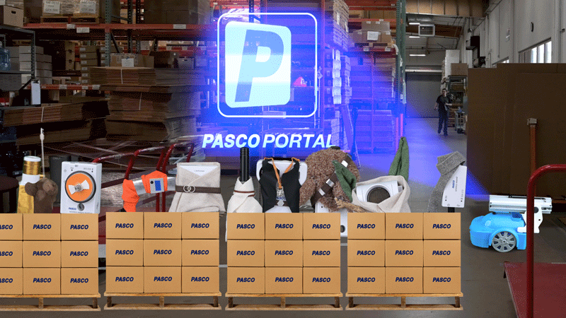 PASCO Portal hologram