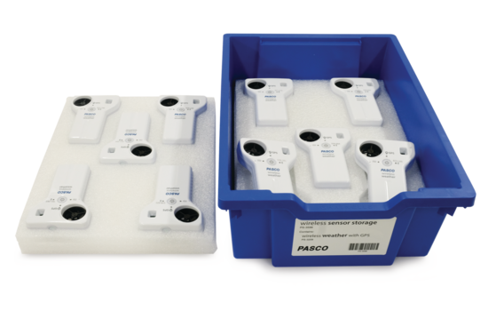 Wireless Weather Sensor Storage Tray